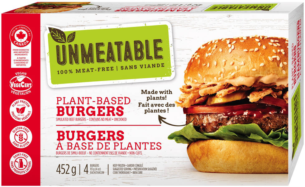 PLANT-BASED BURGERS